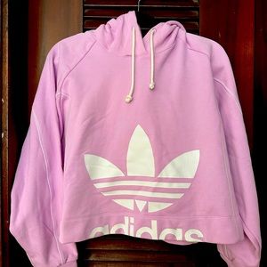 Adidas crop hoodie